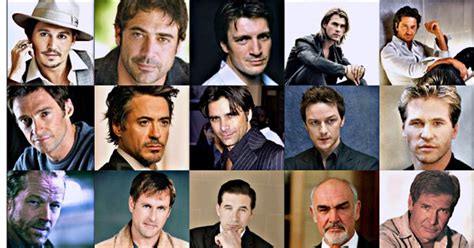 masculine actors|alphabetical list of male actors.